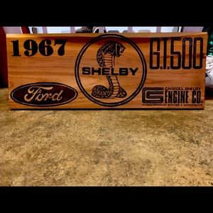 Hand made Ford sign